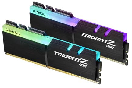 G.SKILL 64 Go de DDR4 TridentZ RGB 3600Mhz PC4-28800 CL18 1.35V Dual Channel Kit (2x32GB) pour Intel Z270