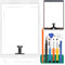 Para iPad Air 3 2019 pantalla táctil A2153 A2123 A2152 reemplazo de cristal, para iPad Pro 10.5 (2017) digitalizador A1701 A1709 Kit de piezas de reparación de panel (blanco)