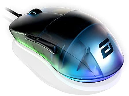 ENDGAME GEAR XM1 RGB Gaming Maus PMW3389 Sensor RGB Beleuchtung 50 bis 16.000 CPI 5 Tasten 60M Schalter Dark Frost