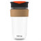 SoleCup. Large Travel Mug - Reusable Insulated Coffee Mug - 18oz/530ml BPA-Free Hot Drink Travel Mug with Lid & Cork Band…