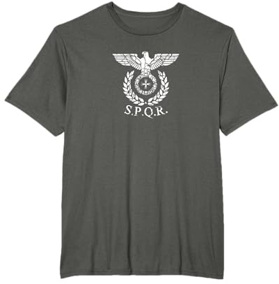SPQR Adler Standard Emblem des Römischen Reiches T-Shirt