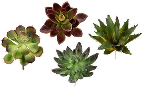 Decorative Succulent Artificial Plants Succulent Aloe Agave Cactus Artificial Plant Artificial Flower Potted Plant Decoration Fake Cacti Cactus Green Plant Exotic Indoor Plant Artificial Flower