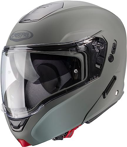 Caberg Horus Klapphelm (Gray Matt,XS (53/54))