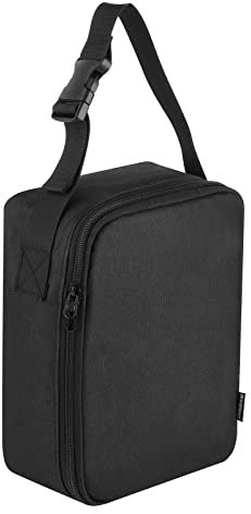 Homakover Carrying Case Compatible with VacLife Tire Inflator Air Compressor Portable Air Pump for Car Bikes, Protective Storage Replacement Bag with Handle for Easy Portability - Case Only (Black)