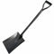 Unibos Garden Shovel, Garden Spade Metal, Heavy Duty Stainless Steel Shovel Garden Tool with D-Handle, Large Builders Shovel, Carbon Steel, Moving Soil Digging Scooping & Planting Ergonomic Grip