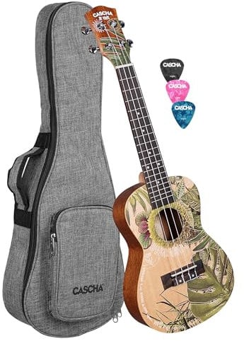 Concert Ukulele Art Series Leafy