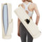 sportsnew Yogatasche Damen mit Nassfach, Flaschenhalter und Durchgehendem Reißverschluss, Tasche für Yogamatten mit Verstellbarem Schultergur, Beige (Patent Angemeldet)