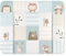 Julius Zöllner® Wickelauflage Softy 65x75 cm - weiche Wickelunterlage - Baby Wickeltischauflage - Folie, wasserdicht & abwischbar - Made in Germany - OEKO-TEX Standard 100 - Waldfreunde