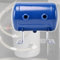 2 Gallon/7L Horizontal Air Tank, Mini Portable Air Compressor Reservoir Tank for Air Pump/Medical Equipment Storing Gas, Carbon Steel Air Canister Tanks(Blue)