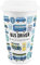Purely Home Bus Driver Ceramic Travel Mug - Novelty Public Transport & Driving Themed Gifts - Reusable Silicone Lid Double-Walled Insulated Hot/Cold Drinks Cup