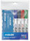 Eziglide 4-Pack Bullet Tip Whiteboard Pens with Magnetic Eraser – Non-Permanent, Erasable Drywipe Markers with Smudge-Free Ink - Ideal for Whiteboard, School & Flipcharts (Black, Red, Blue & Green)