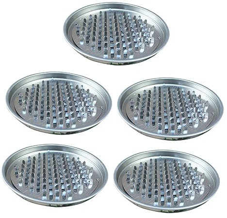 PRETYZOOM 1 Juego Bandeja De Bobina De Plato De Incienso Cenicero De Incienso Portabobinas Placa De Bobina Bandeja para Quemar Bobinas Práctico Porta Incienso Planchar 5 Piezas