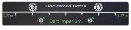Blackwood Darts Oche Line Abwurflinie