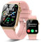 STECEi Smart Watch for Men Women Answer/Make Call, 1.85HD Smartwatch with Heart Rate/Sleep/Steps Monitor, 110+ Sports Fitness Watch, IP68 Waterproof Activity Tracker Watch for Android iOS, Rose Gold