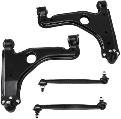 ISINEVER Querlenker Vorderachse links & rechts mit Traggelenk Kompatibel mit Astra G Cabriolet F67, Astra H A04, Zafira/Zafira Family B A05