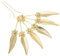 PENIKOKO Broche Élégante Métal Avec Fleurs Et Strass Accessoire Chic Pour Coiffures De Mariage Et Événements Spéciaux Épingle Pour Chignons Et Hairdos Fins