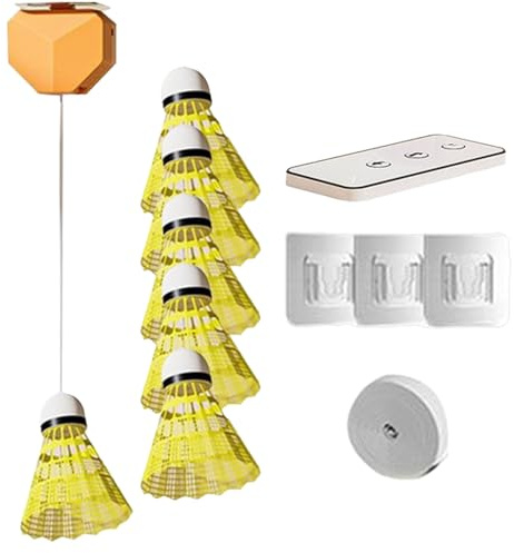 Rebound Badminton,Badminton-Trainingsgerät Ferngesteuertes
