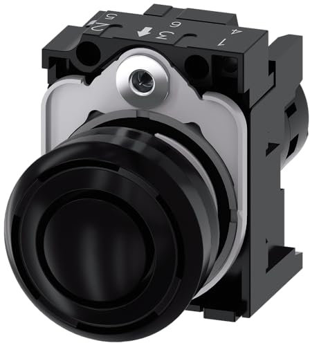 3SU1200-6KB10-1AA0 - akustischer Melder, kompakt, 22 mm, rund, Kunststoff, schwa
