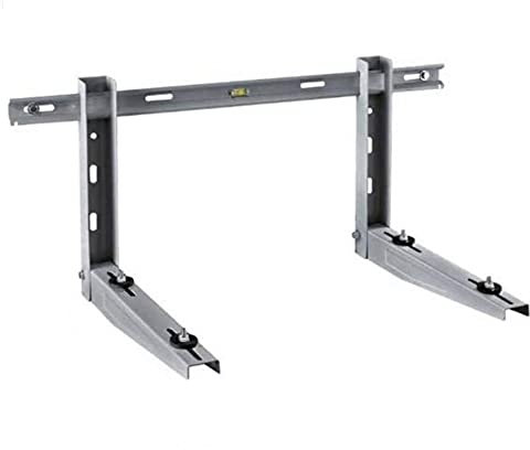 Halterung verstellbar Edelstahl 45 cm für Klimaanlage Tragkraft 160 kg.Zertifiziert TUV