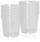 Geli Lot de 10 pots à orchidées 15 cm 1,7 l Transparent