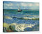 1art1 Vincent Van Gogh Poster Das Meer Bei Saintes- Maries-de-la-Mer, 1888 Bilder Leinwand-Bild Auf Keilrahmen | XXL-Wandbild Poster Kunstdruck Als Leinwandbild 40x30 cm