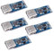 Hailege 5pcs 3A DC-DC 9V/12V/24V bis 5V Step Down Power Module USB Fahrzeug Auto Ladegerät