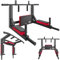 Hop-Sport Klimmzugstange & Dip-Station zur Wandmontage, Multifunktionales Trainingsgerät, Reckstange Indoor, Dip Barren, Trizeps Trainingsgerät, 120 kg Max. Belastbarkeit