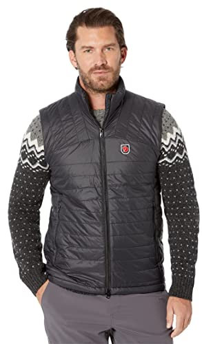 Fjällräven Herren Expedition X-Lätt Vest M Synthetic Insulated Jackets, Black, L