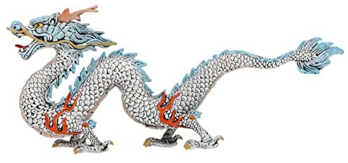 Toyvian Chinese Feng Shui Chinese Dragon Statue Chinese Drache Statue Dragon Skulptur Drachen Statuen Skulptur