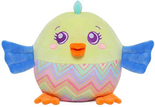Dream Beams - süßes, kuschelieges Plüschtier, Glow in The Dark, waschbar, ab 0 Jahre (18 cm, Charlotte (Huhn))