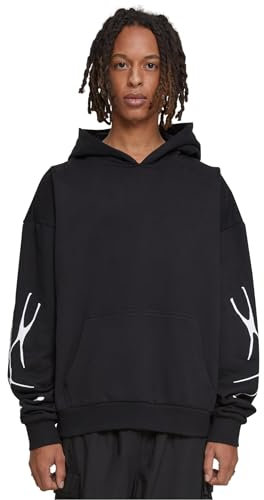 Mister Tee Herren Kapuzenpullover Collection Ultra Heavy Oversize Hoodie Black S