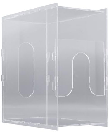 Spacnana 2 Juegos de Recipientes para Leche Materna, Torre de 4,6 X 8,3 X 8,7 Pulgadas, Reutilizable, Transparente, Acrílico, Recipiente para Leche Materna, Organizador, Congelador,