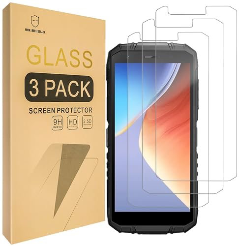 Mr.Shield Protector de Pantalla para DOOGEE S41 Plus and DOOGEE S41 Max Cristal Vidrio Templado [3 Piezas] [9H Dureza] Anti-Arañazos