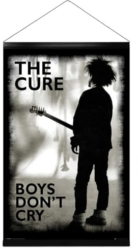 Close Up The Cure - Poster (Boys Don 't Cry - Black & White) (Größe: 61cm x 91,5cm) (Poster & Posterleisten)