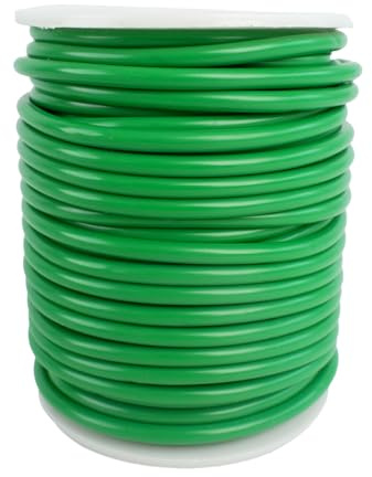 3.5mm Pflanzendraht 20M Gartendraht Bindedraht Grün Pflanzen Draht Zaundraht Wickeldraht Grün Basteldraht Blumendraht Grün Zum Bündeln Von Bäumen und Gartenpflanzen