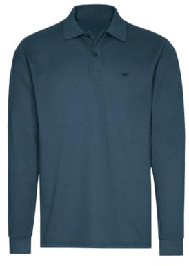 TRIGEMA Langarm Poloshirt mit Armbündchen
