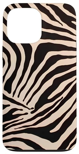 Cute Cool Design Animal Zebra Print Pattern Vintage Girls Case for iPhone 13 Pro Max