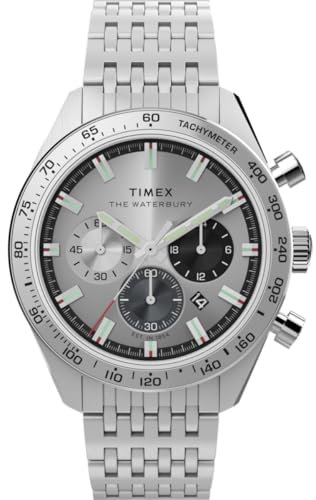 Timex Herren Chronograph Quarz Armbanduhr Waterbury Traditional