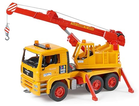 bruder 01054 - Edición especial 50 aniversario MAN TGA camión grúa - 1:16 vehículos, camiones, vehículo de construcción, obra