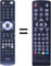 TRUCKON Telecomando di ricambio per Thomson HD TV Receiver THC300