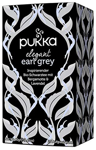 Pukka BIO Tee Gorgeous Earl Grey, 20 Beutel