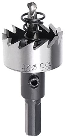 sourcingmap 26mm HSS Drill Bit Hole Saw for Stainless Steel Metal Alloy Wood