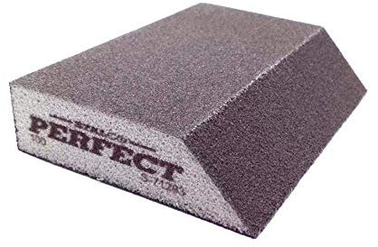 Stalco Perfect Sanding Sponge 100 Grit Slant Sanding Block Sanding Pad