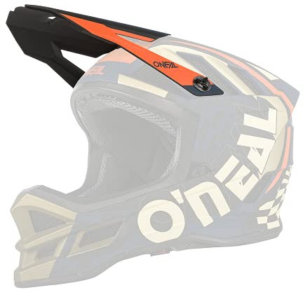 O'NEAL | Mountainbike-Helm | MTB Downhill | Ersatzvisor | Blade POLYACRYLITE Helmet ZYPHR | Erwachsene | Blau Orange