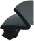 Gardinia EPDM Black Upvc Door or Window Gasket 7.1mm x 5.1mm 6mtr