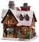 LEMAX Weihnachtsdorf Wasserfall Cottage mit LED und Polyresin Rauch