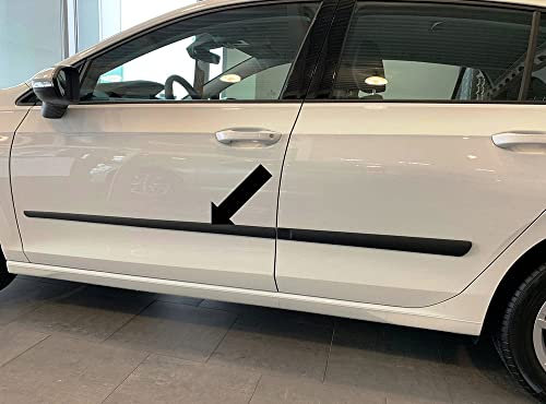 Barres de protection latérales noires pour VW Golf VIII type CD à partir de l'année de construction 10.2019 - F16/14 (3701614).