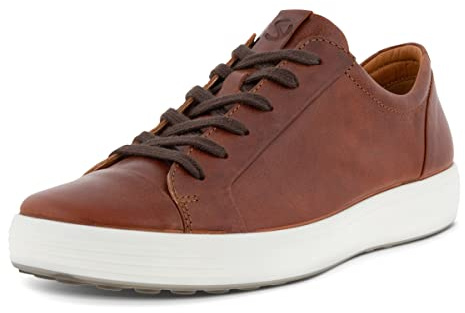 ECCO Men's Soft 7 M Shoe, Cognac, 11.5 UK