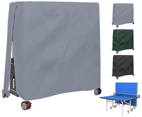 Housse Table Ping-Pong Imperméable Couverture Résistance au Vent Robuste Tissu Oxford Bâche de Protection Table de Tennis