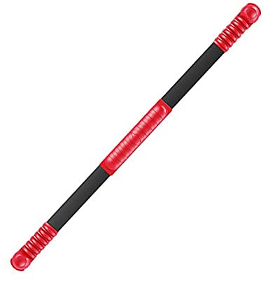 YADLCR Fitness Schwingstab - Erwachsene Swingstick für Ganzkörpertraining, Heimfitnessgeräte Swingstick für Vibrationstraining & Tiefenmuskulatur, 90cm (Color : Red)
